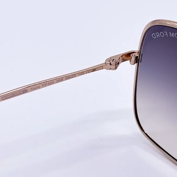 NEW TOM FORD KEIRA TF865 28B SUNGLASSES TOM FORD FT0865/F EYEWEAR TOM FORD - Picture 11 of 13